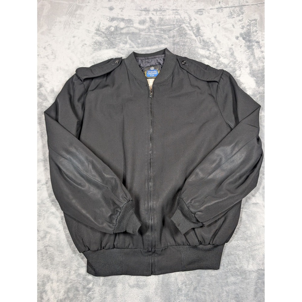 Neptune Garment Jacket Mens Large Thinsulate Wool Bomber Winter Police Bomber